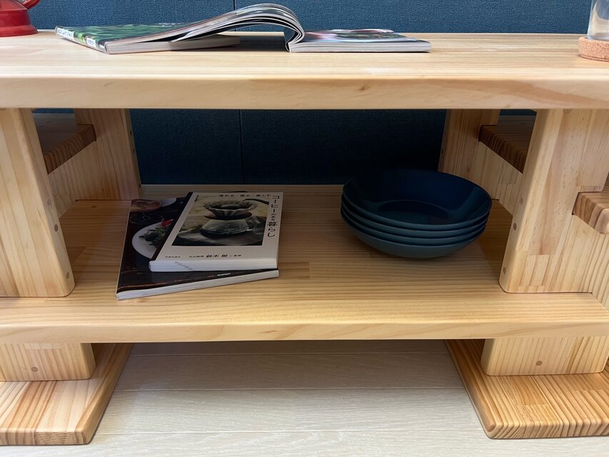 【送料無料】 ローテーブル 木組みたっぷり収納 120cm 45cm パイン 送料無料】 ローテーブル 木組みたっぷり収納 120cm 45cm パイン
