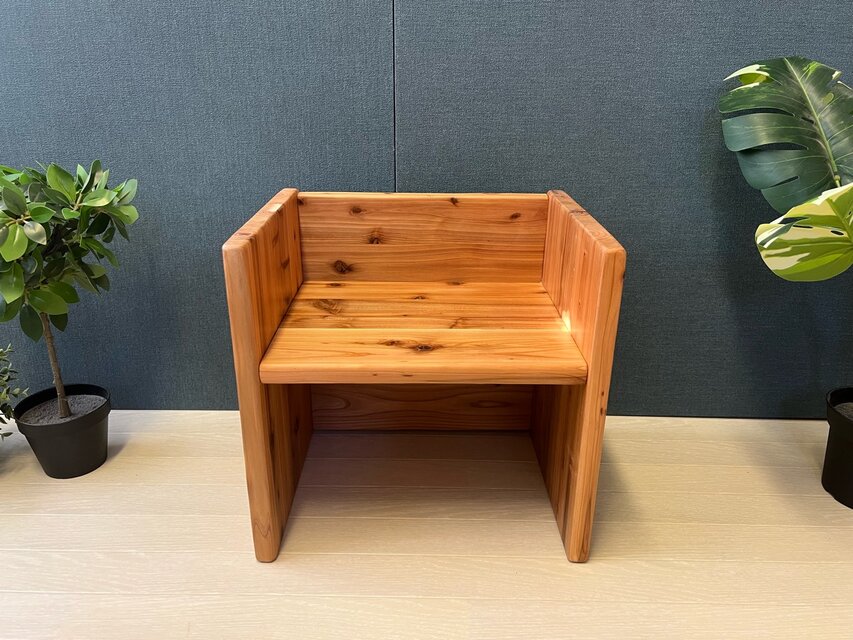 送料無料】 スツール 子供用腰掛け シェルフ 杉 15cm 25cm | iichi