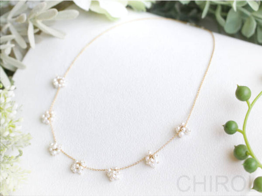 ● 淡水パール● ネックレス/ 14kgf ●