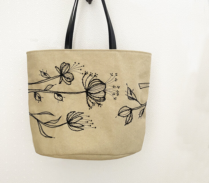 アラログバケツバッグ small ハンドル (manipuri) – ambiente