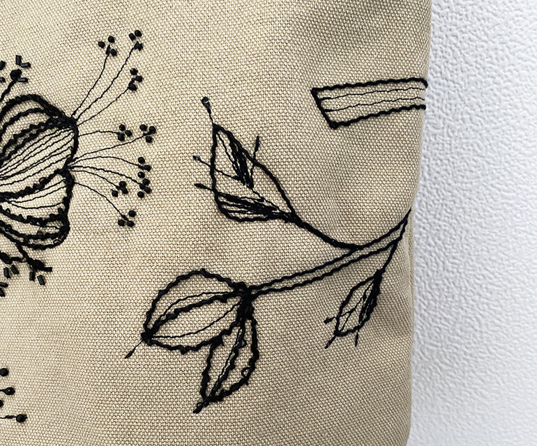 アラログバケツバッグ small ハンドル (manipuri) – ambiente