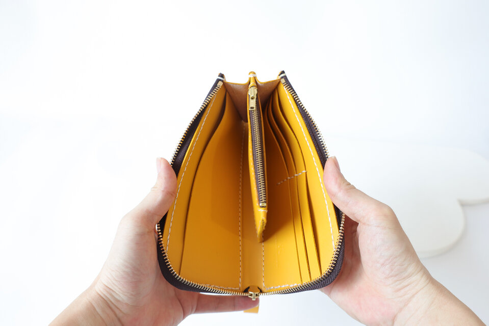 清涼感満載！立体モチーフ付きL字ファスナー長財布 | iichi 日々の