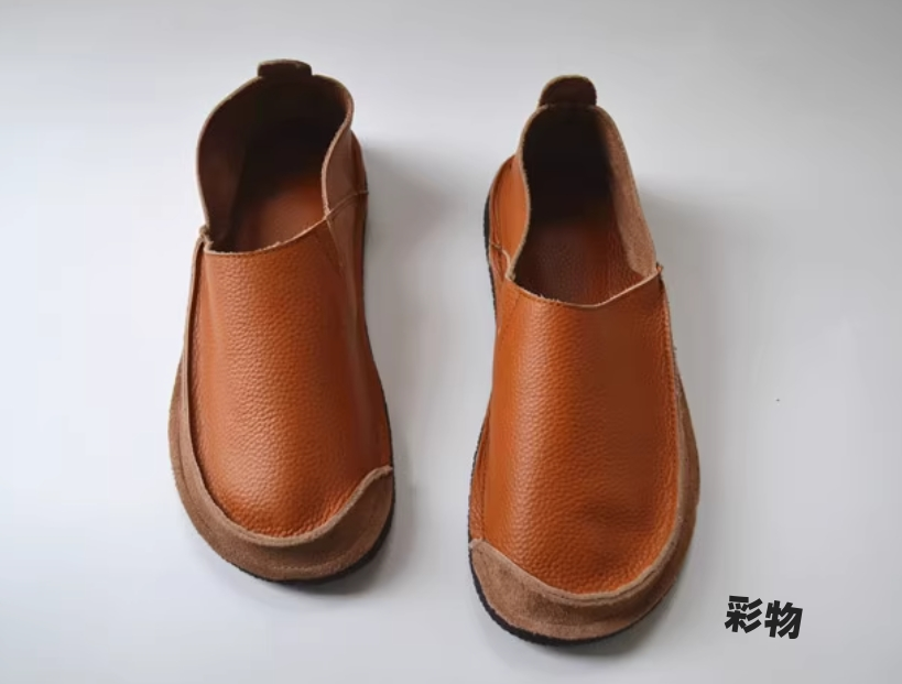 【受注製作】レザーシューズ シンプル 軽めのフットワーク 手製牛革 SL9314