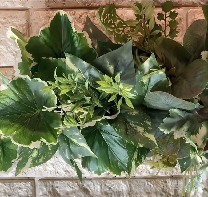 光触媒 人工観葉植物 ウォールグリーン フェイクグリーン 壁掛け 5056