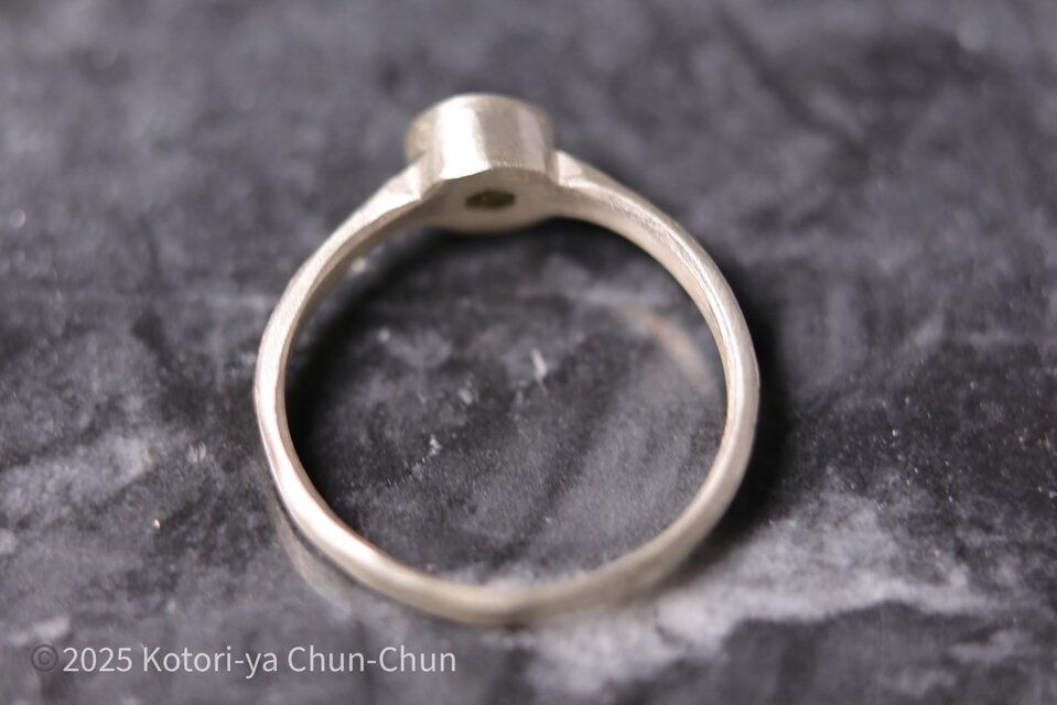 自然が生み出した芸術】身につけられる自然 モスアゲート・シルバー