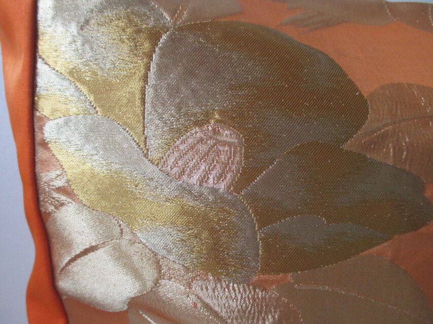 u144 裏地付 帯 クッションカバー 座布団カバー ファスナー