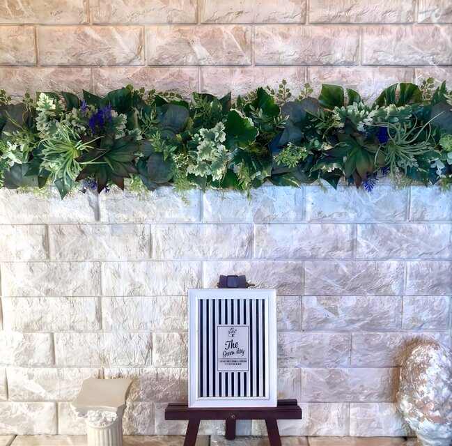 光触媒　人工観葉植物　ウォールグリーン　フェイクグリーン　壁掛け50561gp 楽天市場】光触媒 観葉植物 壁掛け フェイクグリーン 造花 人工観葉