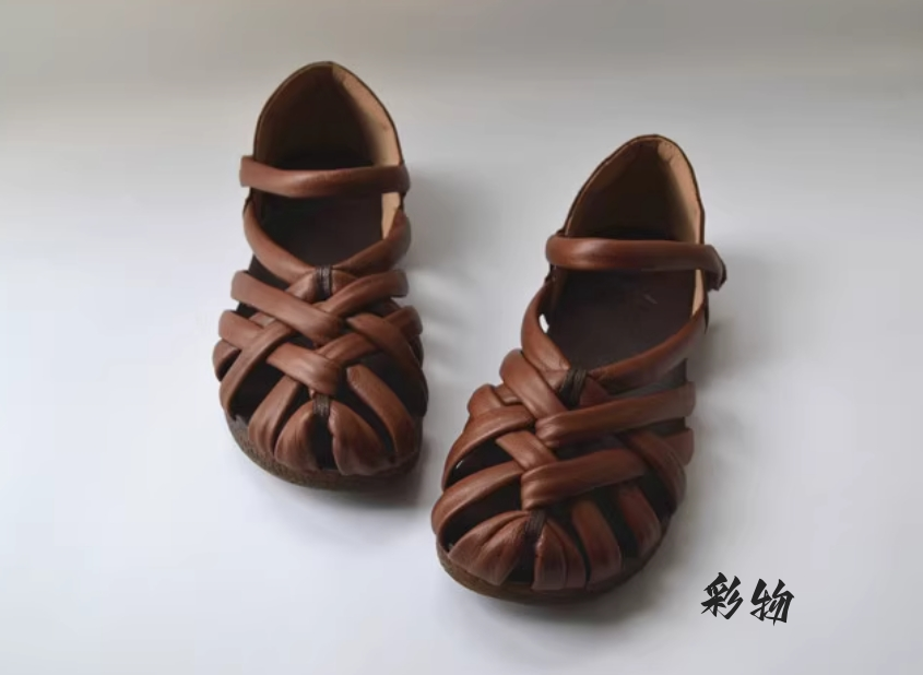 【受注製作】サンダルシューズ 手製牛革レザー BN8932