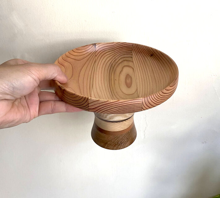 鼓（ツヅミ） 高台付きのうつわ Φ16.8cmのコピー | iichi 日々の暮らし