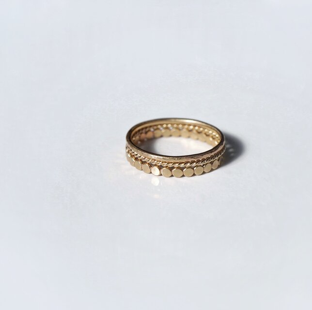 スキニーリング3本セット 14kgf ピンキーリング対応 重ね付け