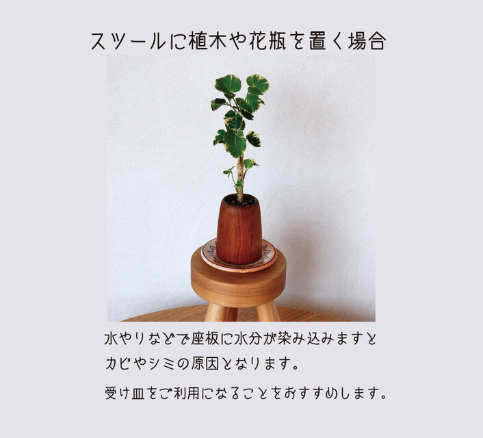 丸座のスツール【normal：SH43㎝】 | iichi 日々の暮らしを心地よく