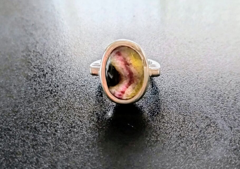 sv925　マルチトルマリンのリング　