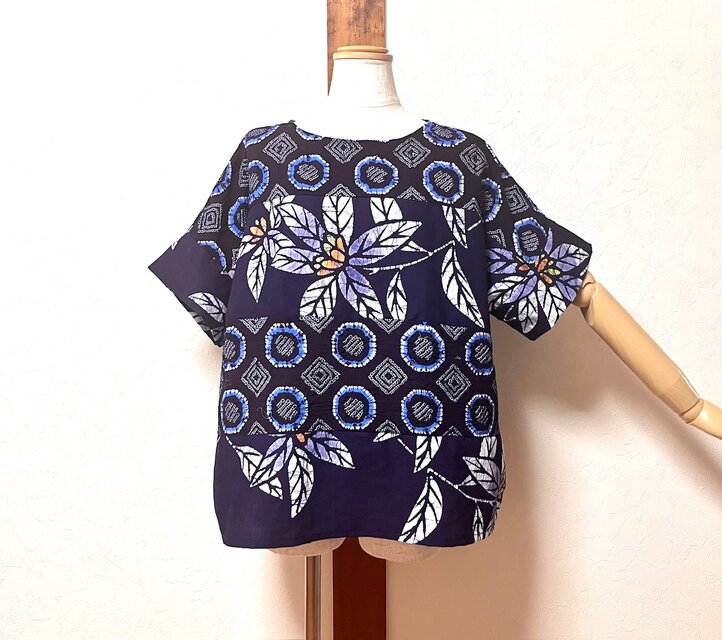 高級生地! 有松絞り 浴衣リメイク パッチワークワンピース 有松絞り 浴衣リメイク2wayワンピース 着物リメイク | iichi