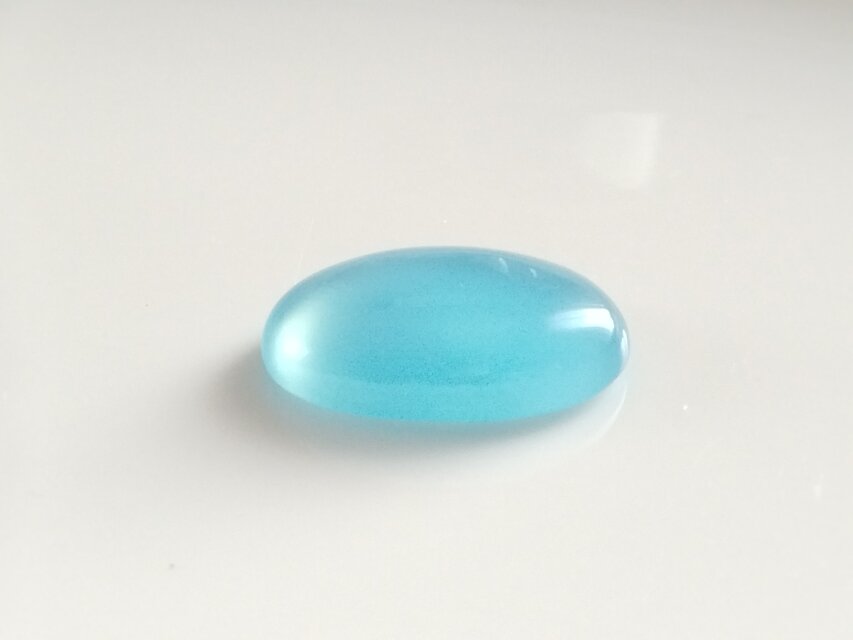 ブルーカルセドニー 26x18mm ルース | iichi 日々の暮らしを心地よく