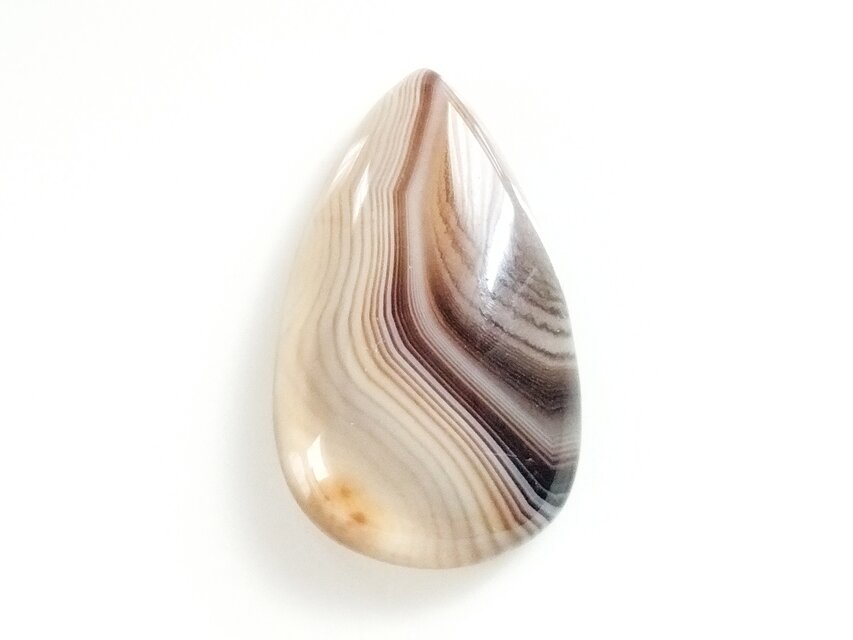 バンデッドアゲート 33x18mm ルース | iichi 日々の暮らしを心地よく