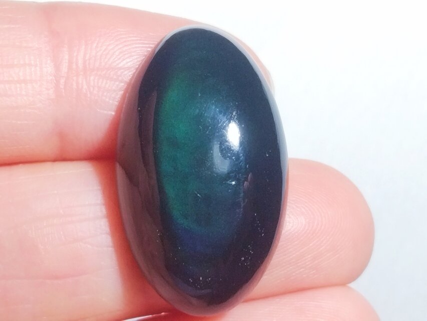 レインボーオブシディアン　26x15mm　ルース