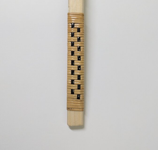 藤巻き（湯沸かし）素巻き二本筋入り（巻き直し等の修理も承ります）