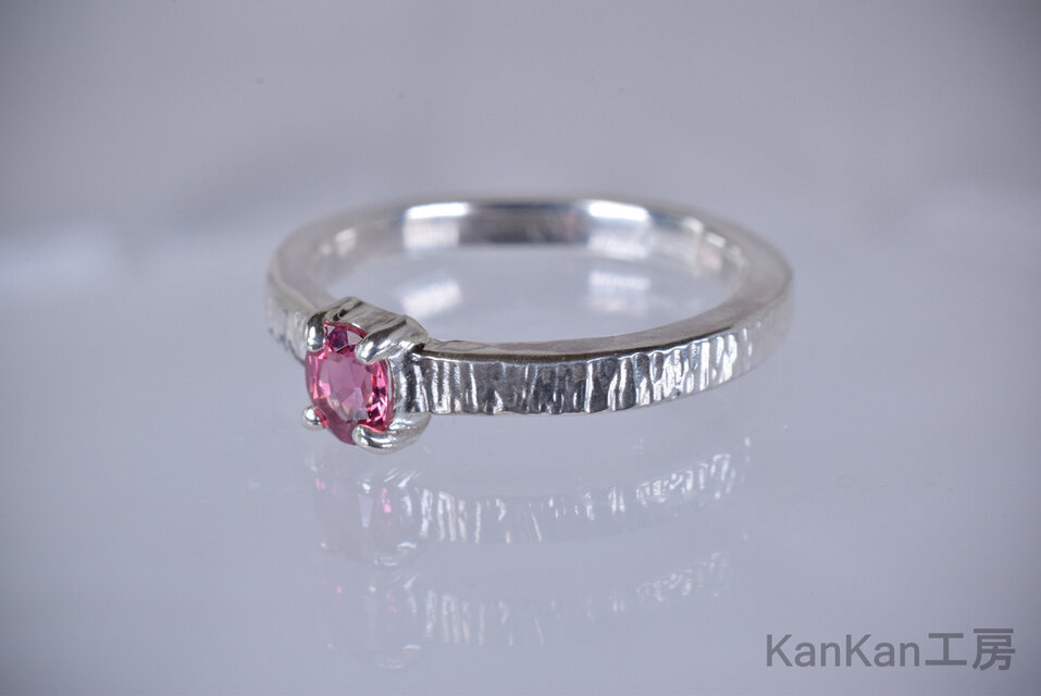 r様 ピンクスピネル リング 11号 ピンクスピネルのリング | iichi 日々の暮らしを心地よくする