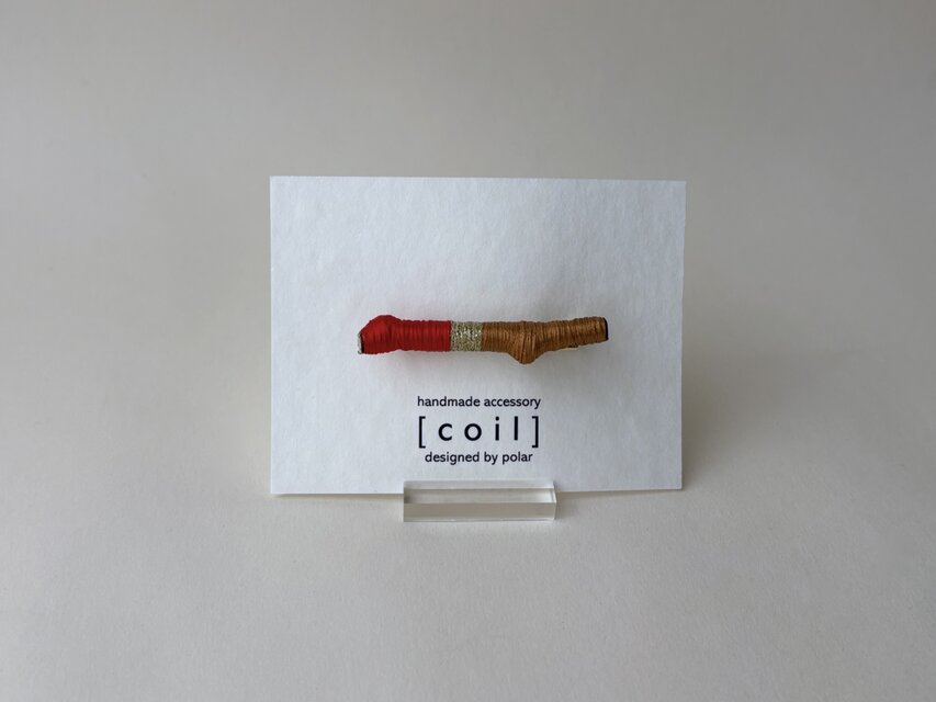 [coil] brooch-L