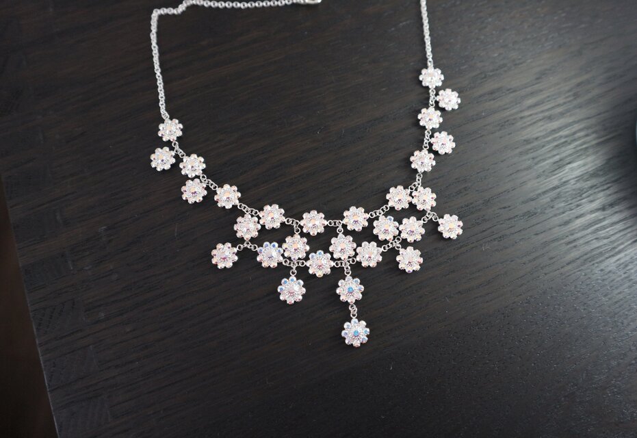 花の妖精ネックレス　sterling silver