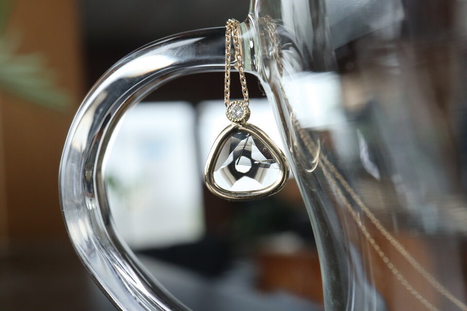 トラピッチェ・スライスダイヤモンド/ネックレス | iichi 日々の暮らし