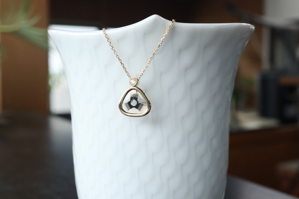 トラピッチェ・スライスダイヤモンド/ネックレス | iichi 日々の暮らし