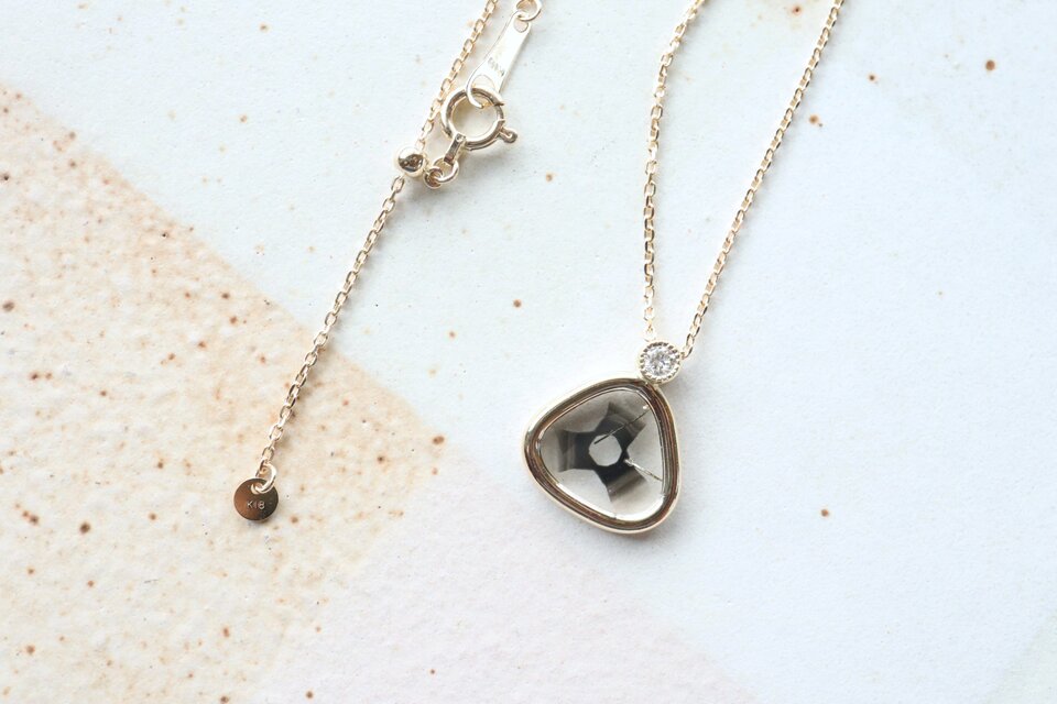 トラピッチェ・スライスダイヤモンド/ネックレス | iichi 日々の暮らし