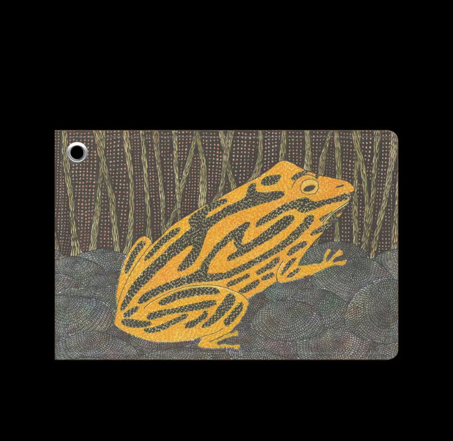 紙を追いかけて｜コロキチ・コロボリーヒキガエルモドキ｜パスケース