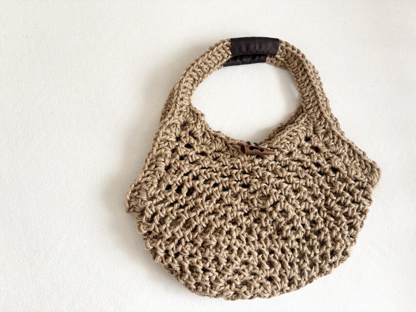 麻ひもバッグB[1点限り]