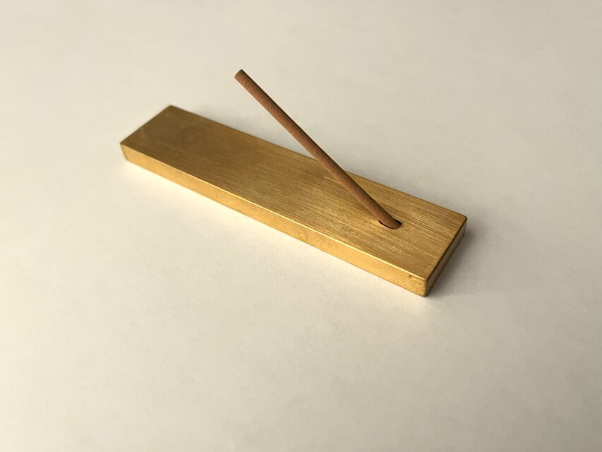 真鍮のお香立て 02 | iichi 日々の暮らしを心地よくするハンドメイドや