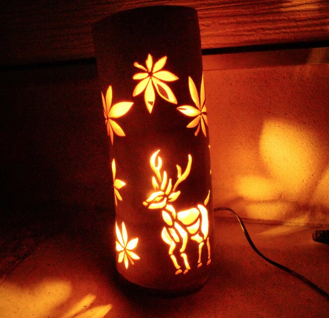 竹灯り・竹あかり・竹灯籠　 ～～ 癒しの灯り ★秋春★～～ 竹灯り・竹あかり・竹灯籠 ～～ 癒しの灯り ☆秋の野☆～～ | iichi