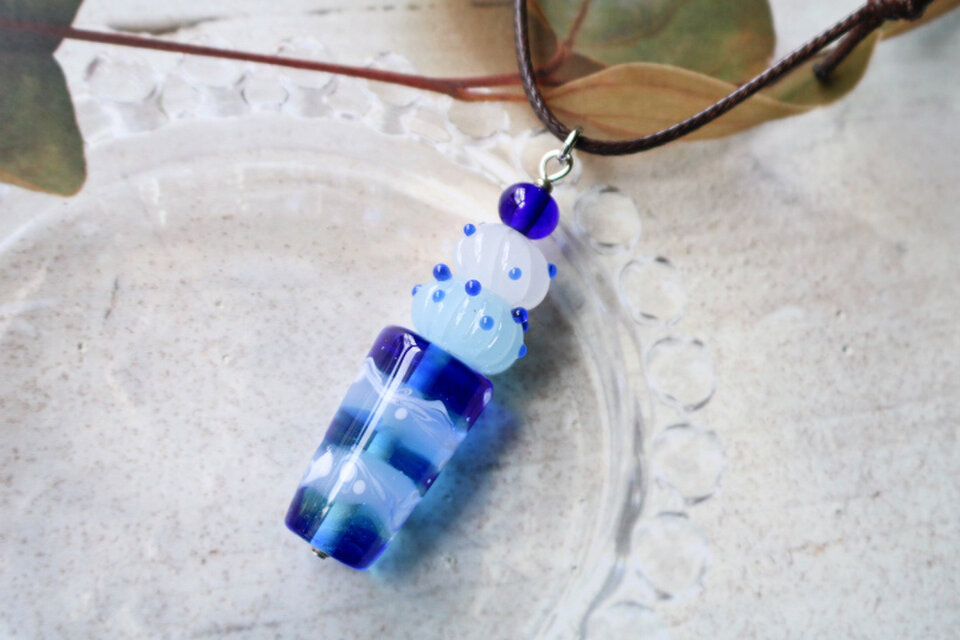 ガラスのパフェ＊ペンダント