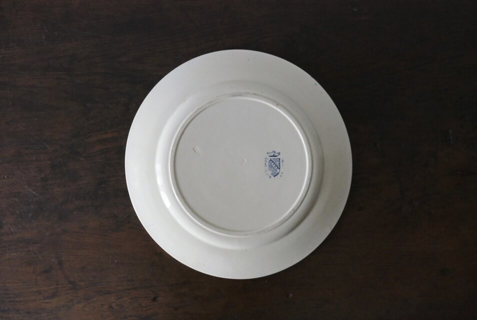 SALINS BIJOU サラン ロカイユ 大皿 平皿 φ27.8cm フランス