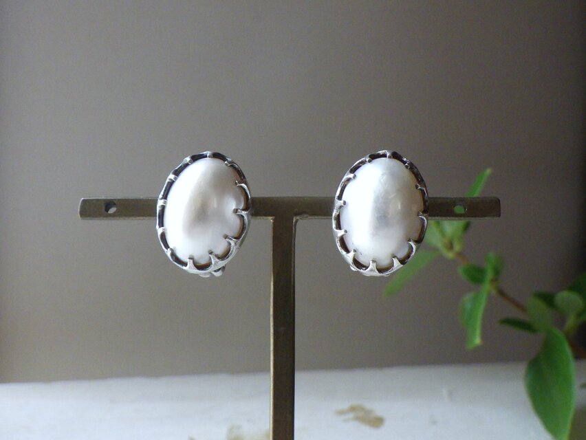 ＳＶ古美マベパールのイヤリング