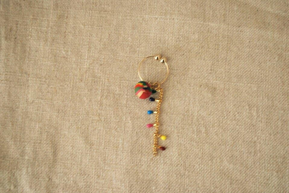 片耳イヤリング　12