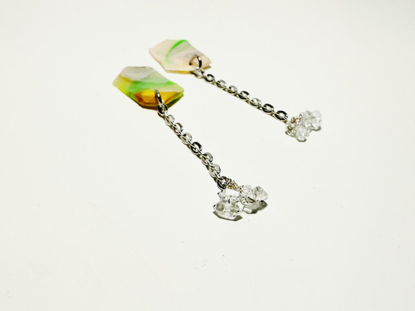 ／／HERKIMER／／ハーキマーダイヤモンド＋sand marble