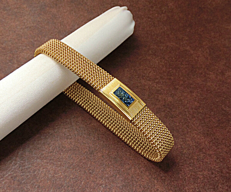 復刻版】1960年代に流行したミラネーゼ・メッシュブレスレット