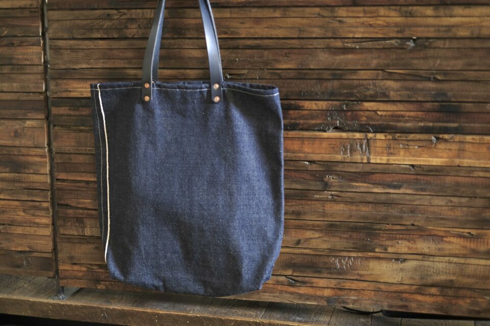 selvadge tote