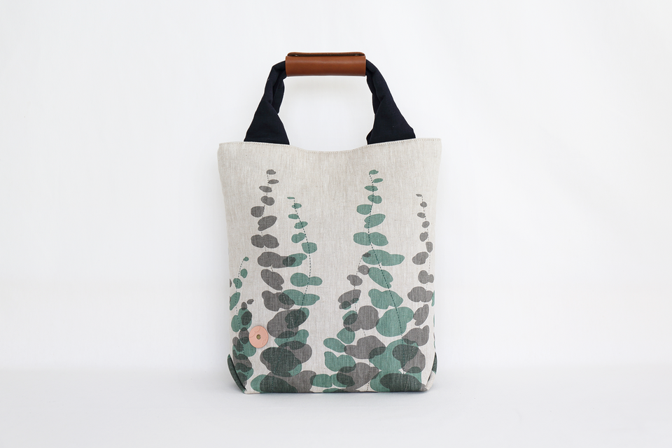 リネントートバッグ "eucalyptus"
