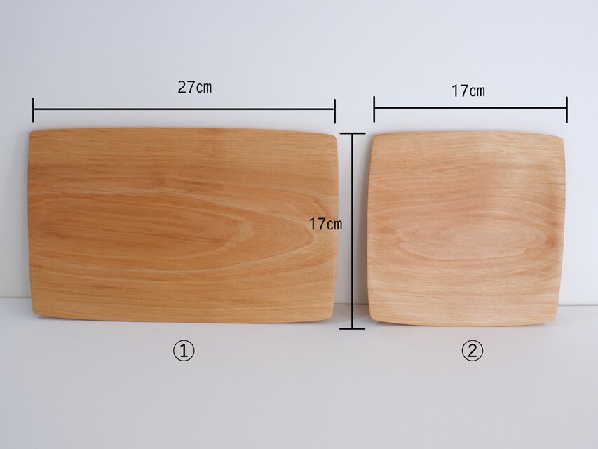 ハンノキ(榛の木)の長皿① | iichi 日々の暮らしを心地よくする