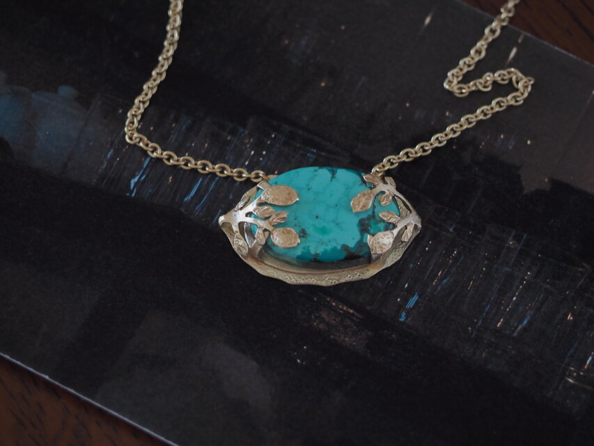 祈りの石　チベタンターコイズ