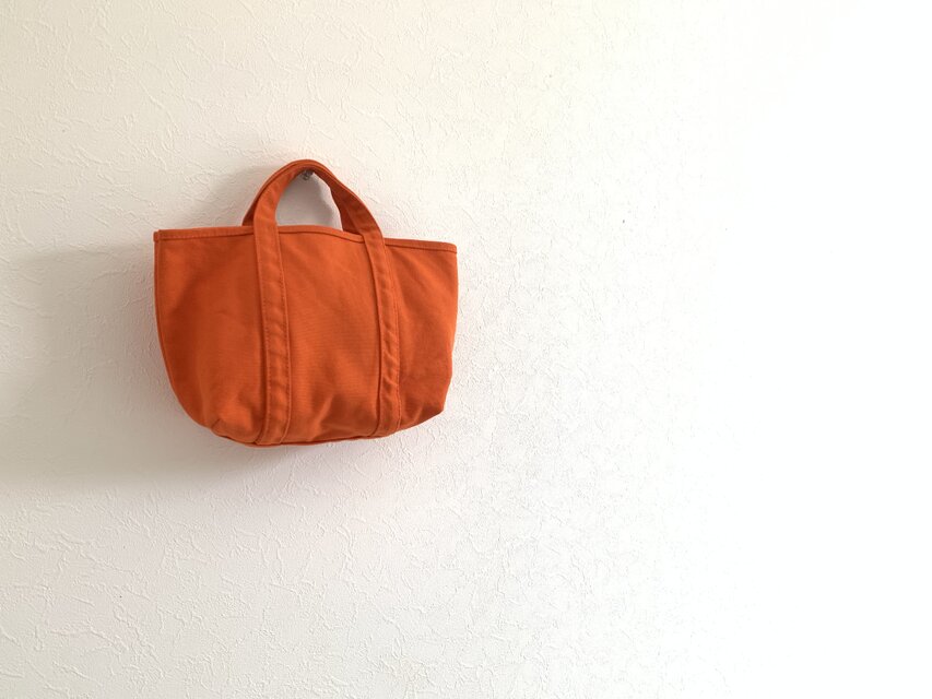 帆布 BASIC TOTE (S) オレンジ | iichi 日々の暮らしを心地よくする