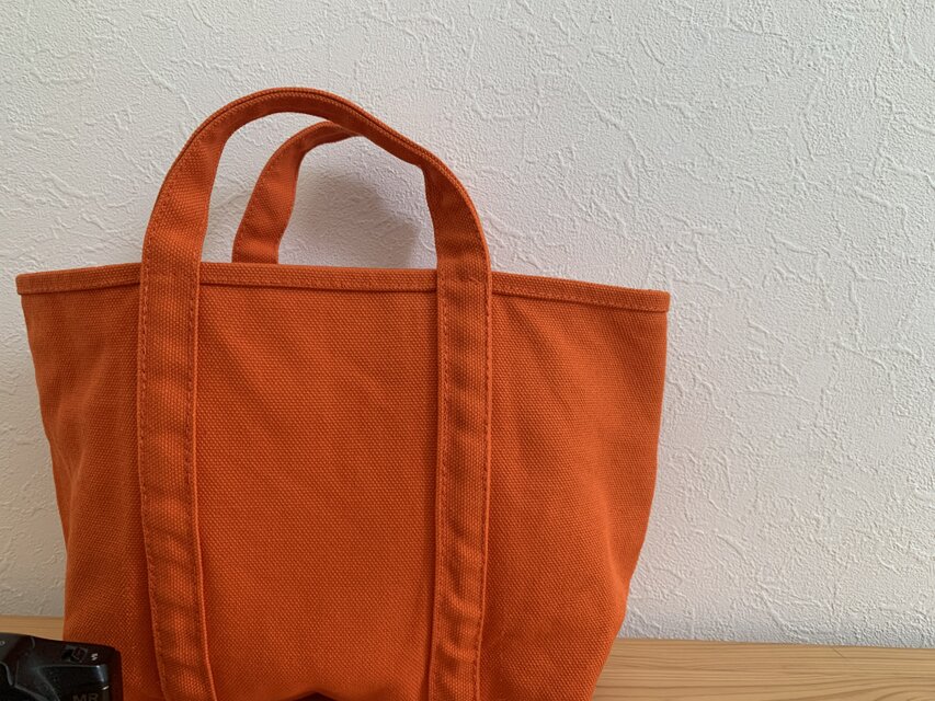 帆布 BASIC TOTE (S) オレンジ | iichi 日々の暮らしを心地よくする