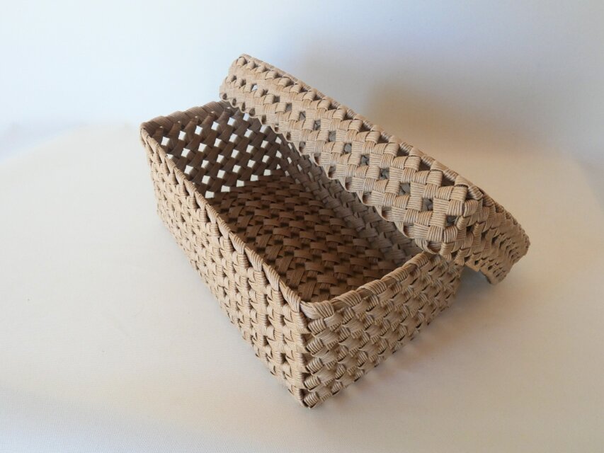 リニューアル  蓋付きかご 道具箱