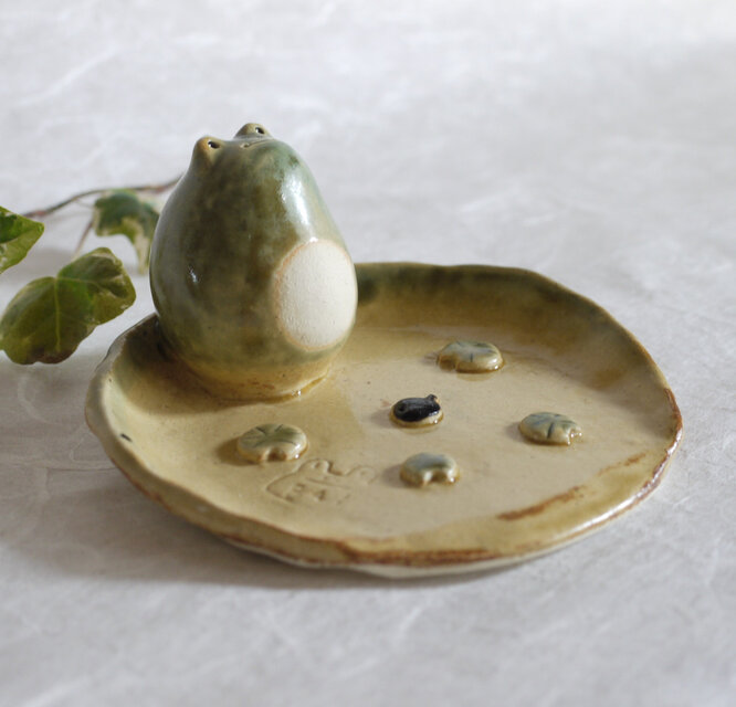 カエルさんのソープディッシュのコピー