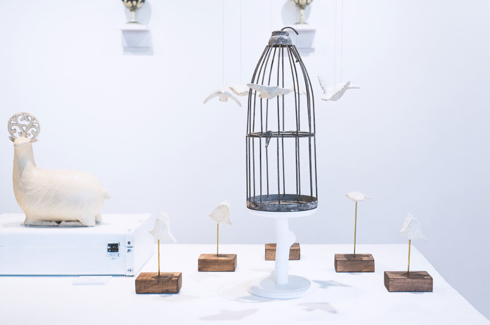 鳥オブジェ7 | iichi 日々の暮らしを心地よくするハンドメイドや