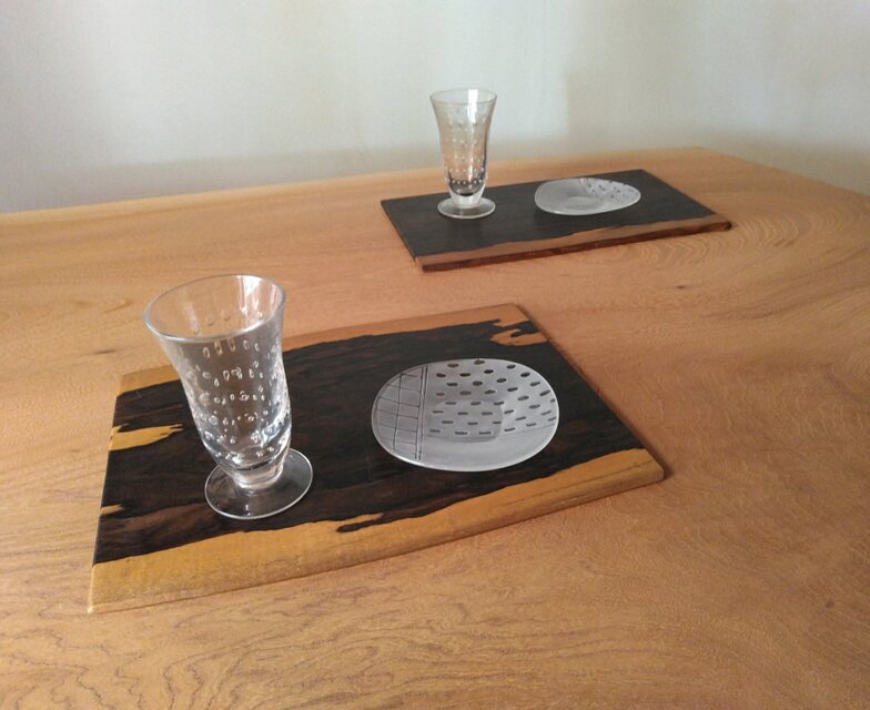 シャム柿のプレート