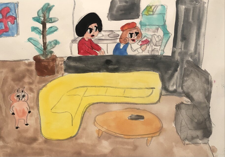 画家子ちゃん家