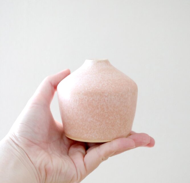 桜花窯変釉の一輪挿し | iichi 日々の暮らしを心地よくする