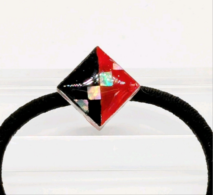 螺鈿のヘアゴム2236